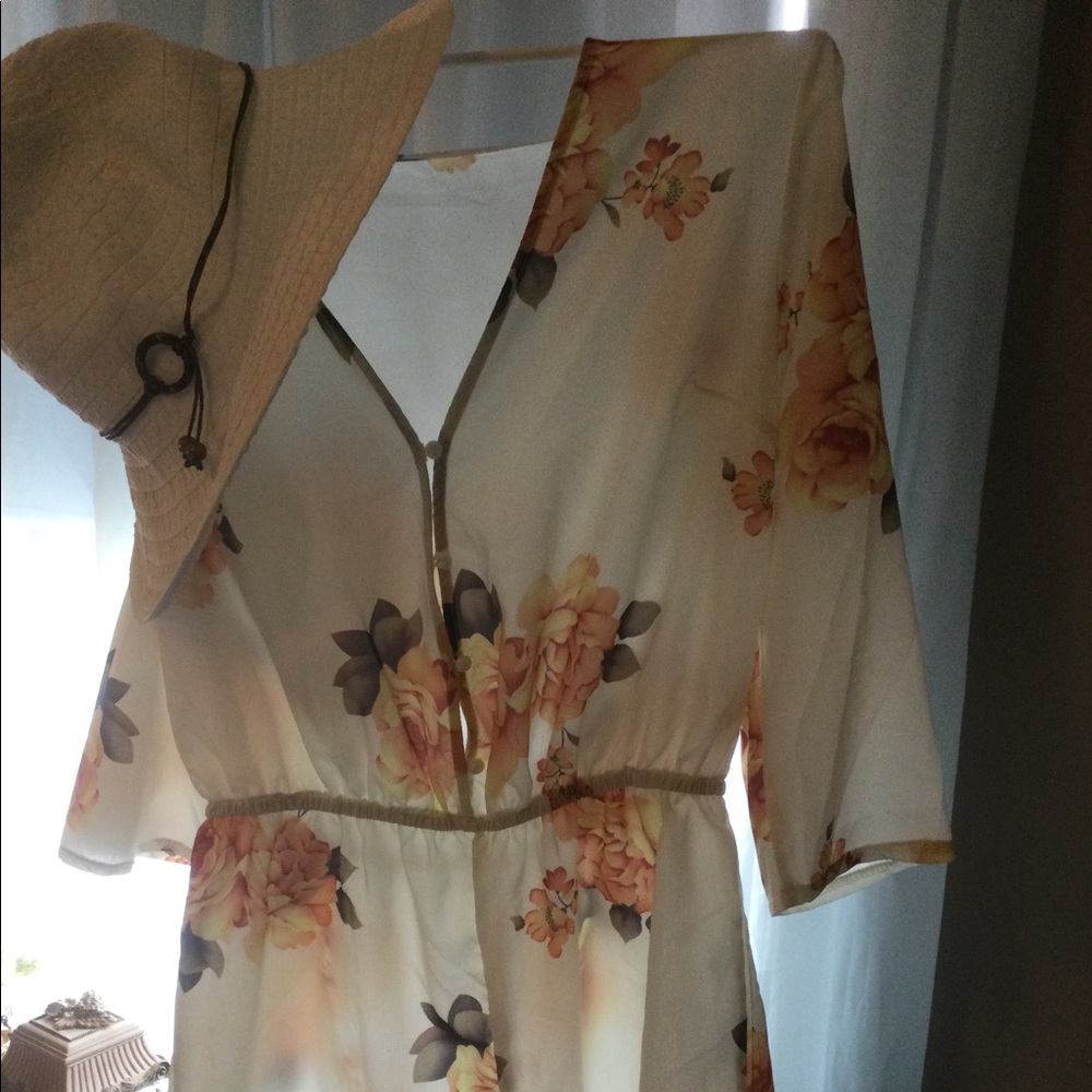 A floral Romper